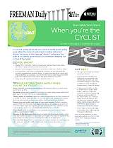 Tips For Cyclists From Freeman Hostpital